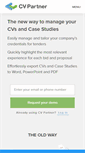 Mobile Screenshot of cvpartner.com